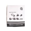 Jucarie tractor cu telecomanda doubleE RC 1:16 2.4 Ghz, lumini, sunete 25m raza de actiune 2.16 km/h viteza cr04