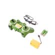 Jucarie tractor cu telecomanda doubleE RC 1:16 2.4 Ghz, lumini, sunete 25m raza de actiune 2.16 km/h viteza cr04