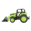 Jucarie tractor verde cu incarcator frontal Modern City