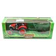 Jucarie tractor rosu pentru ferma cu distribuitor de ingrasaminte Farm Truck cr14r