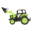 Jucarie tractor verde cu incarcator frontal Modern City cr14v DISCR12V  