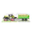 Jucarie Tractor cu remorca POWER Speed Horsepower verde CR09   
