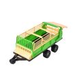 Jucarie Tractor cu remorca POWER Speed Horsepower verde CR09   
