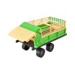Jucarie Tractor cu remorca POWER Speed Horsepower verde CR09   