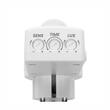 Priza cu senzor miscare, 120° - max 10m, max 1200W, IP20, alba,  Motion Senzor Socket, 18697 Delight