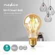 Bec Led Smart vintage Nedis, Wi-Fi, dimabil, sticla aurie, 5W (40W) WIFILF10GDA60 Nedis