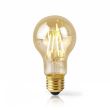 Bec Led Smart vintage Nedis, Wi-Fi, dimabil, sticla aurie, 5W (40W) WIFILF10GDA60 Nedis