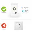  Bec Led Smart vintage Nedis, Wi-Fi, dimabil, sticla clara, 5W (40W)
