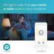 Bec LED Smart WiFi, E27, 800 lm, 9W, 2700 K, Nedis