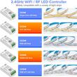 Controler WIFI + 2.4G, RGBW, 12-24V, 12A, Miboxer, FUT038W, Mi-Light