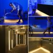 Banda LED dubla 2x60 LED-uri, 2x2m, senzor miscare, Phenom 55842