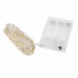 Sir lumini decor, 50 LED-uri mini, 5m, alb cald, 3xAA, Family Decor 58041A