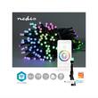 Ghirlanda luminoasa decorativa Smart Wi-Fi Nedis, 168 LED-uri, RGB, 20m, Android / IOS, WIFILX01C168 Nedis