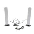 Set de lămpi decorative LED RGB, 5W, cu funcție de dimare, control vocal, mod muzical, efecte dinamice și statice, control prin telecomandă, Bluetooth și aplicație – Raingel, BK79817
