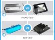 Lampa (plafoniera) 250x25, cu reflector din aluminiu, 48 LED-uri, 50W /220V, 6500k 