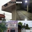 Lampa solara perete cu senzor miscare si lumina, 46Led, SOL46