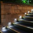 Lampa solara perete / scari cu senzor lumina, 3 LED-uri, 10x82x28, BK69211