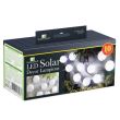 Sir 10 lampioane LED alb, 3.7m, incarcare solara, 11227 GardenOfEden