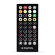 Ghirlanda luminoasa solara, 84 LED-uri si 15 becuri RGB, 14m, aplicatie bluetooth, S14 11748 Garden of Eden