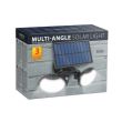 Reflector cu panou solar, 2 proiectoare, senzor miscare, 8W, 500lm, 2000mA, 55283 Phenom