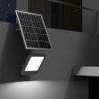 Sistem iluminat proiector LED cu panou solar 12W cu reflector LED 100W, acumulator, cu telecomanda BK87438