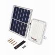 Sistem iluminat proiector LED cu panou solar 12W cu reflector LED 100W, acumulator, cu telecomanda BK87438