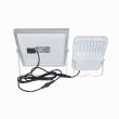 Sistem iluminat proiector LED cu panou solar 12W cu reflector LED 100W, acumulator, cu telecomanda BK87438