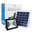 Panou solar cu reflector LED 50W, baterie, telecomanda, GreenHouse WS55