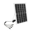 Panou solar 10W cu acumulator, 4becuri 12v, telecomanda, BK69216 Breckner Germany