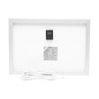 Panou solar 12W, sistem cu baterie 6.4V-5000ah, 4 becuri LED, 1 usb, BK69218