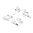 Panou solar 12W, sistem cu baterie 6.4V-5000ah, 4 becuri LED, 1 usb, BK69218