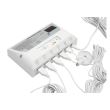 Panou solar 12W, sistem cu baterie 6.4V-5000ah, 4 becuri LED, 1 usb, BK69218
