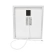 Panou solar 20W cu regulator de incarcare 12-24V, cablu 2m BK87428 Breckner