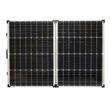 Panou solar 145W, portabil, fotovoltaic monocristalin, tip valiza, cu regulator tensiune 12/24V, 20Ah, 2 USB-uri, BK87479 Breckner