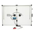 Panou solar 145W, portabil, fotovoltaic monocristalin, tip valiza, cu regulator tensiune 12/24V, 20Ah, 2 USB-uri, BK87479 Breckner