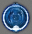 Proiector fi183, pozitie, LED Ring, Angel Eyes, sticla albastra, carcasa cromata 12V HOS2.38813 Wesem