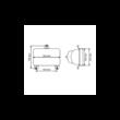 Far tractor Massey Ferguson, stanga, dreapta, cod OEM 1693944M93   RC41