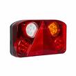 Lampa stop 232x138, 6 functii, cu ceata si mers inapoi, 24 LED-uri, dreapta, HOR68 LZD 844 Horpol