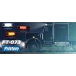 Lampa gabarit, 84x27, LED, slim, rosie, cu 2 garnituri bullbar, , FT-073C Fristom