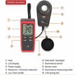 Luxmetru digital, masoara intensitatea luminii, UNI-T UT383 S 