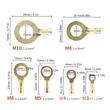 Papuc electric fi6mm, pentru cablu de 1-2.5mm2, punga 100 bucati, E1293 TruckLed