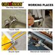 Cheie combinata fixa si inelara, Cr-V, 10mm, Crownman