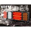 Lampa stop 450x139, 6 functii, cu ceata si mers inapoi, cu mufa 7pini, 24V, stanga, Heavy Duty LZD2856
