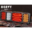 Lampa stop 450x139, 6 functii, cu ceata si mers inapoi, cu mufa 7pini, 24V, dreapta Heavy Duty Horpol LZD2857 
