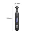 Manometru presiune roti, (tip stilou), 10 bar,  profesional, cu memorie, AeroControl DTECH, Heyner 564.21