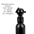 Manometru presiune roti, (tip stilou), 10 bar,  profesional, cu memorie, AeroControl DTECH, Heyner 564.21
