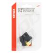 Set mufa conector cu 1 pini, set mama-tata, Econoseal Japan, impermeabila, AMIO 04345
