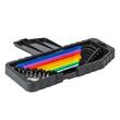 Set 9 chei imbus Hexagonale, 1.5-10mm, multicolor, Amio 04787
