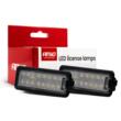 Set 2 bucati lampa numar LED, compatibil MAN, BENTLEY, SEAT, PORCHE, VW, CLP12 AMIO-04554