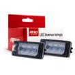 Set 2 bucati lampa numar LED compatibil VAG, AUDI, VW, SEAT, SKODA, AMIO-04541
